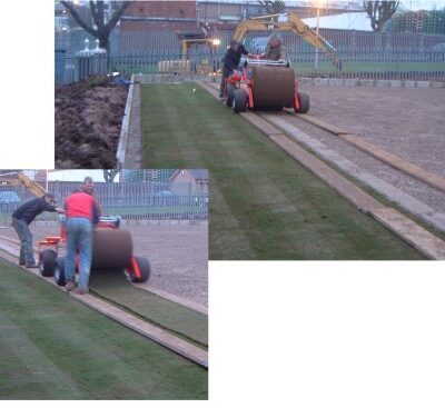 Hallmarket Quad Laying Trolley