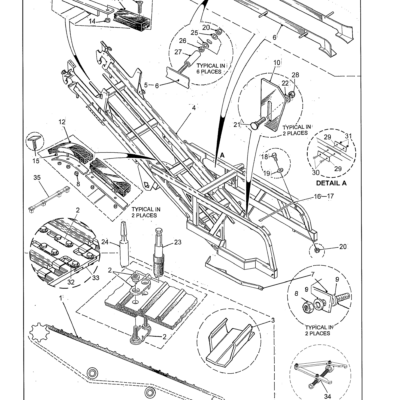 F210408 - Locknut 1/4-20 unc Gr.8