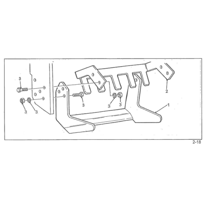 H100323 - Sod Guide Bracket 16 in.
