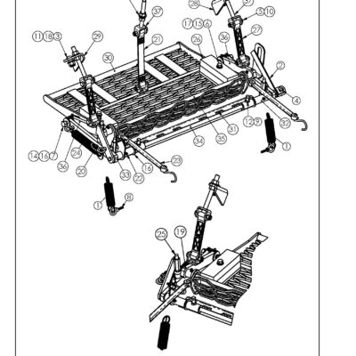 R300344 - 16/18" (MESH) STARTER TRAY SHAFT W/A