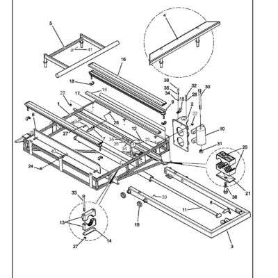 F040442  - Bolt 1/4 unc x 4 1/4 Gr.8