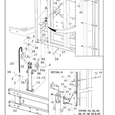 202779 - Clevis Pin. Lift Chain