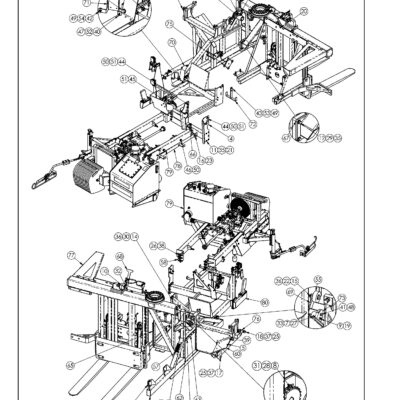 R500250 - HEAD LIFT CYLINDER ASSEMBLY